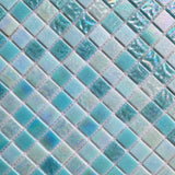 12" x 12" Kitchen Backsplash Glass Tile  for Pool Spa, Waterlines and Bathrooms