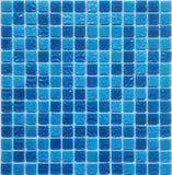 12" x 12" Glass Mosaic Tile for Kitchen Backsplash and Swimming Pool