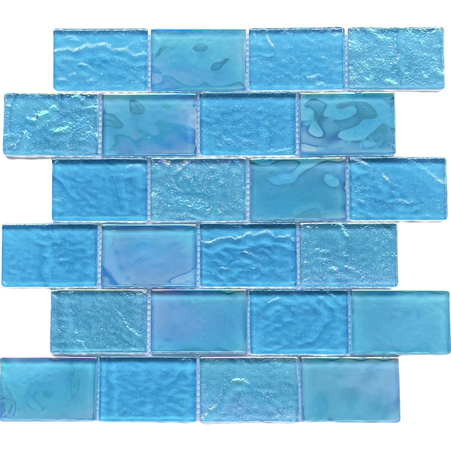 青いお月様　Melloglass Glass Mosaic – LSDECO-TILE
