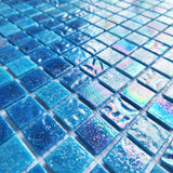 12" x 12" Glass Mosaic Tile for Kitchen Backsplash and Swimming Pool