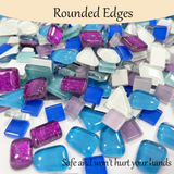 Mixed Shapes Crystal Craft - Blue Mixed