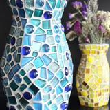 Mixed Shapes Crystal Craft - Blue Series