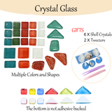 Mixed Shapes Crystal Craft - Christmas Color