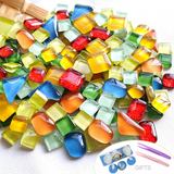 Mixed Shapes Crystal Craft - Jewel Color