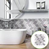 12" x 12" Leafy Peel & Stick Tile for Bathroom