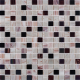 Starry 1" x 1" Glass Mosaic Pool Tile for Wall